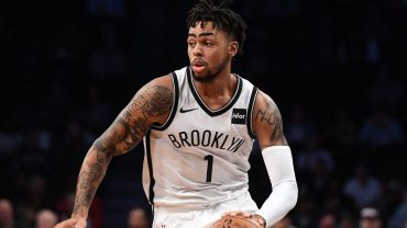 D'Angelo Russell of the Brooklyn Nets