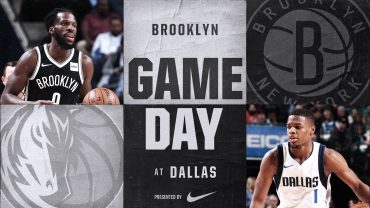 Nets at Mavericks 11-29-17 Graphic