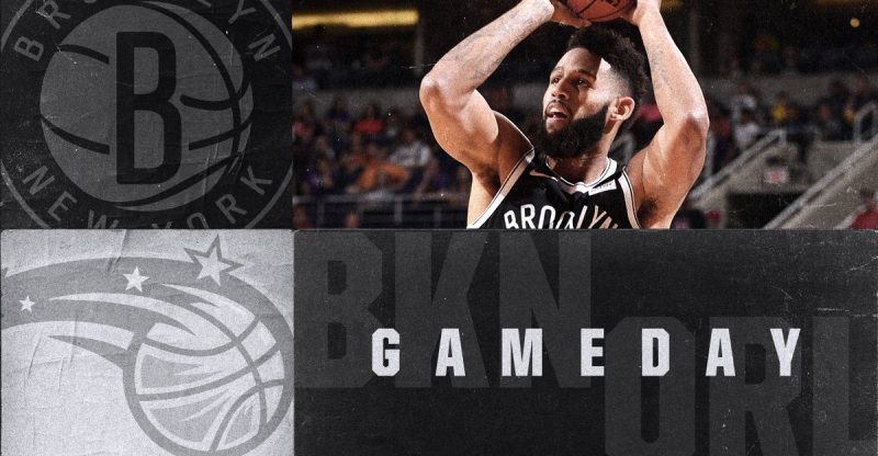 Nets vs Magic 1-1-18 Graphic